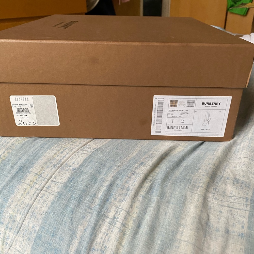 Burberry Suede Boots